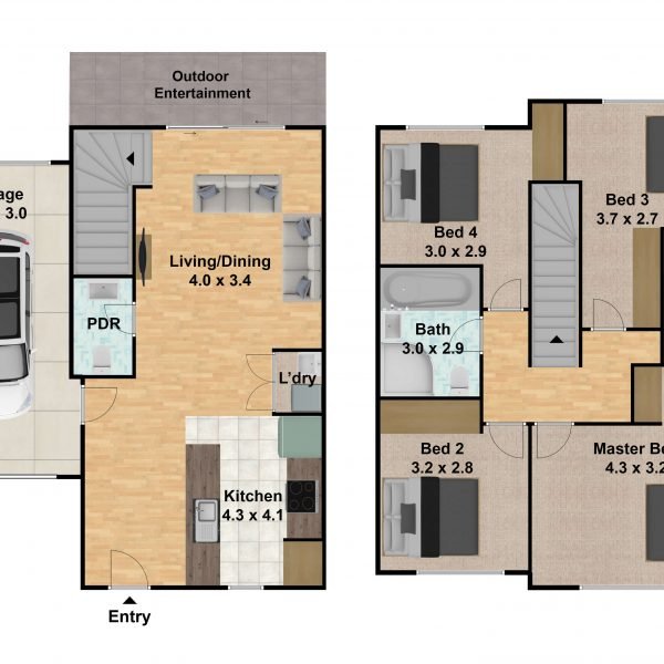 House design diagram