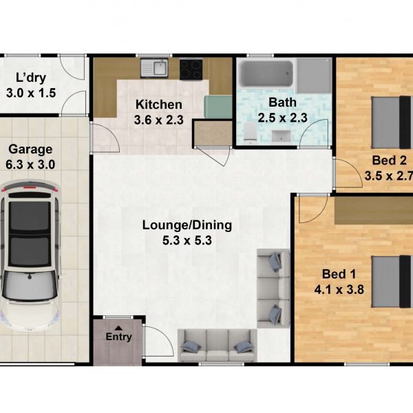 House layout plan design