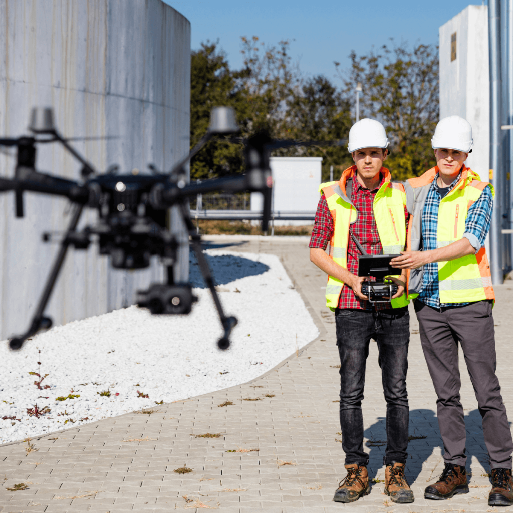 construction-drone photography